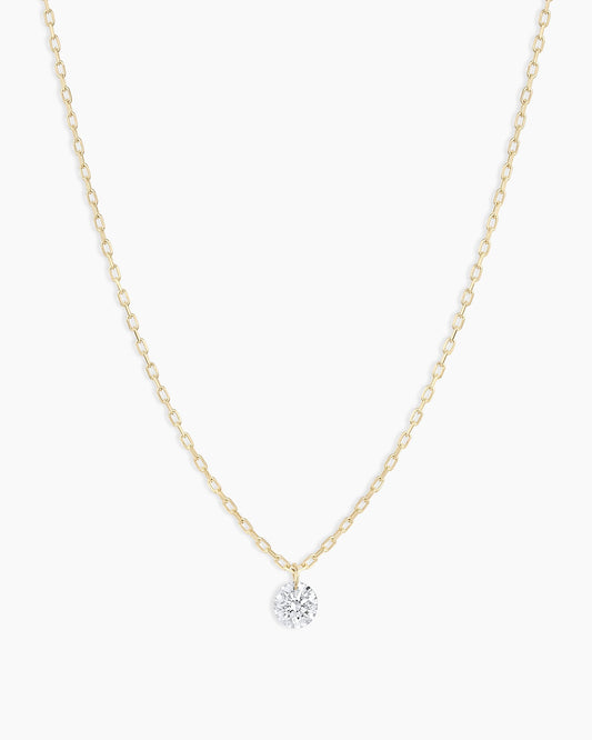 Floating Diamond Necklace