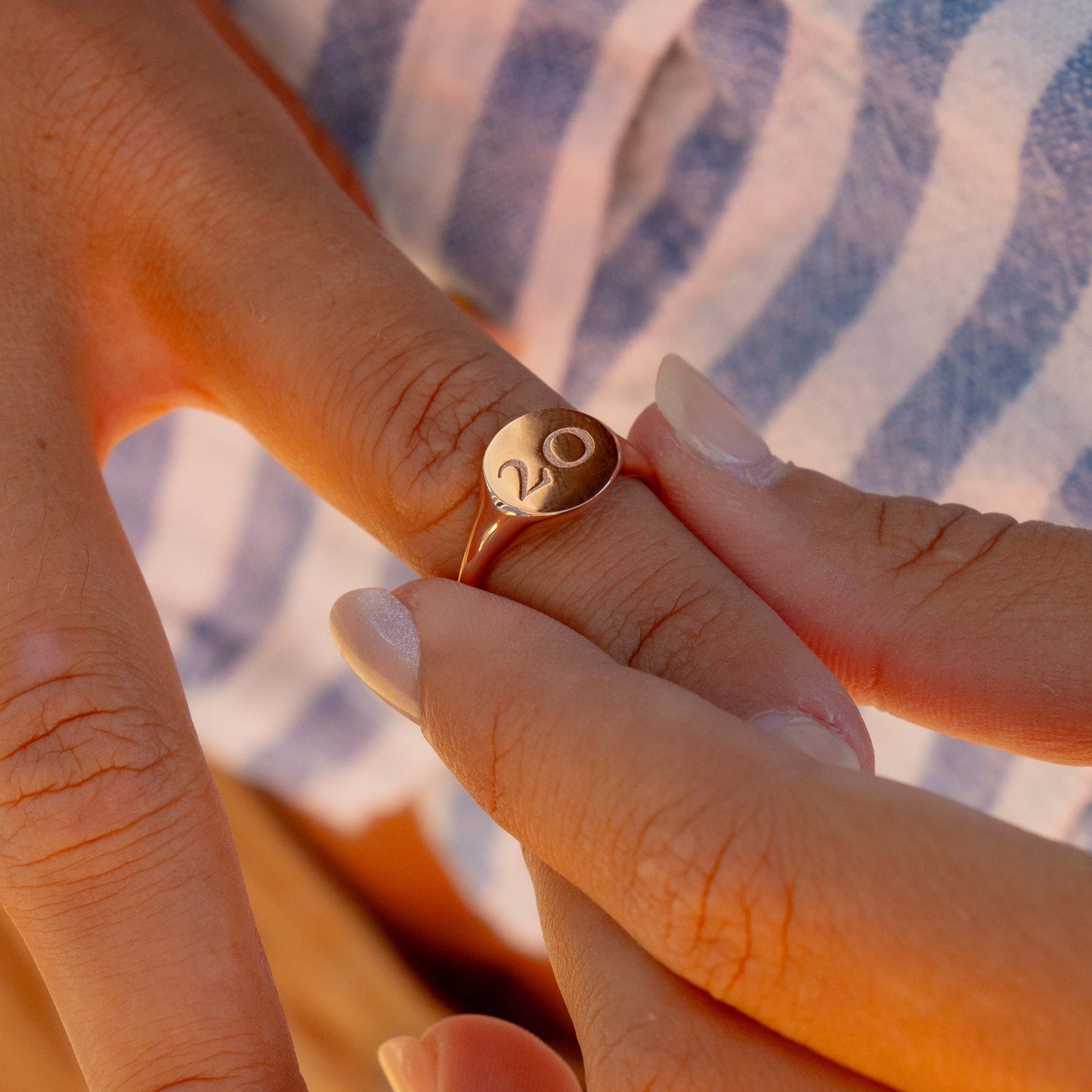 Engravable Signet Ring