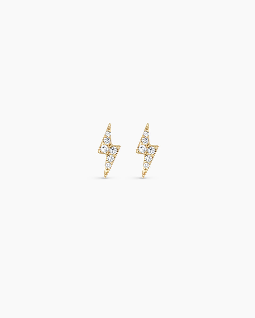 Diamond Lightning Studs