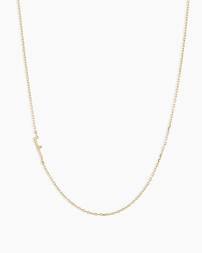 14k Gold Alphabet Necklace