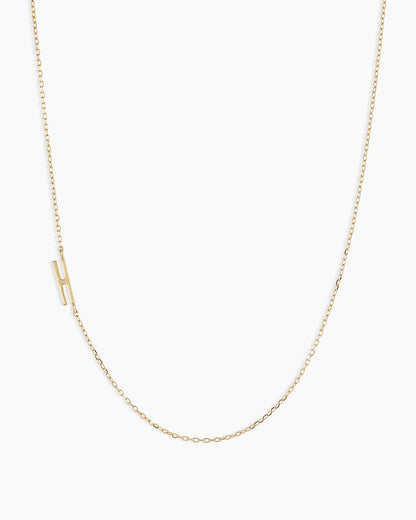 14k Gold Alphabet Necklace