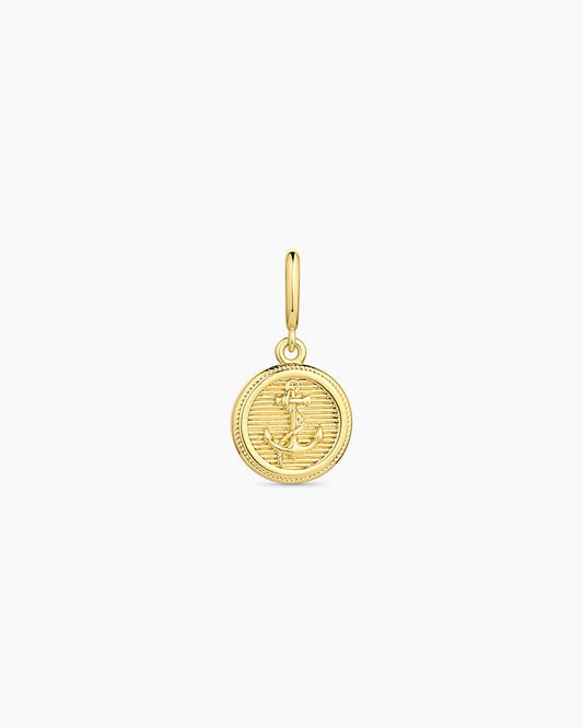 Anchor Coin Parker Charm