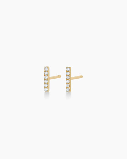 Diamond Bar Studs