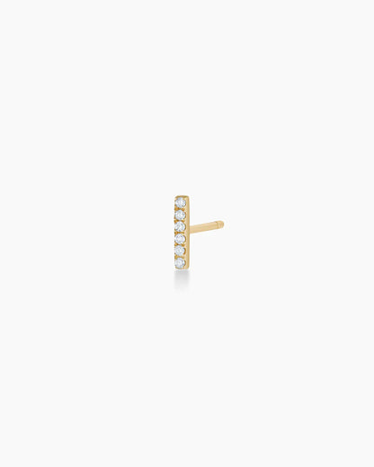 Diamond Bar Single Stud