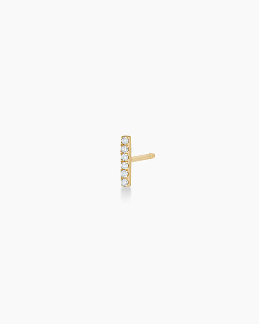 Diamond Bar Single Stud