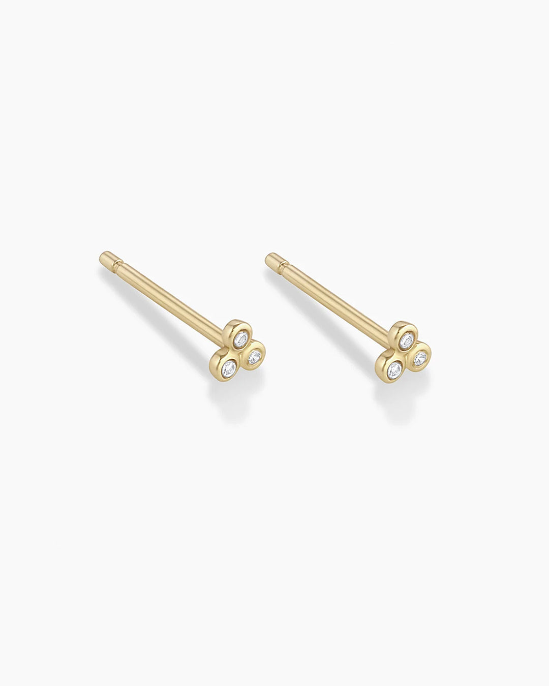 Classic Diamond Trio Studs