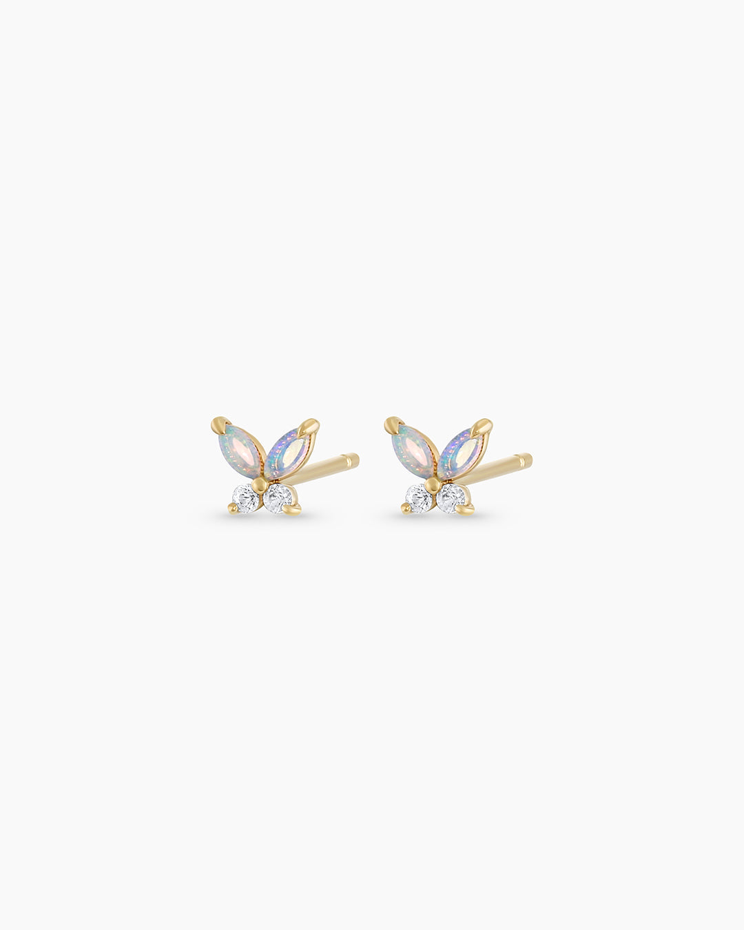 Opal Butterfly Studs