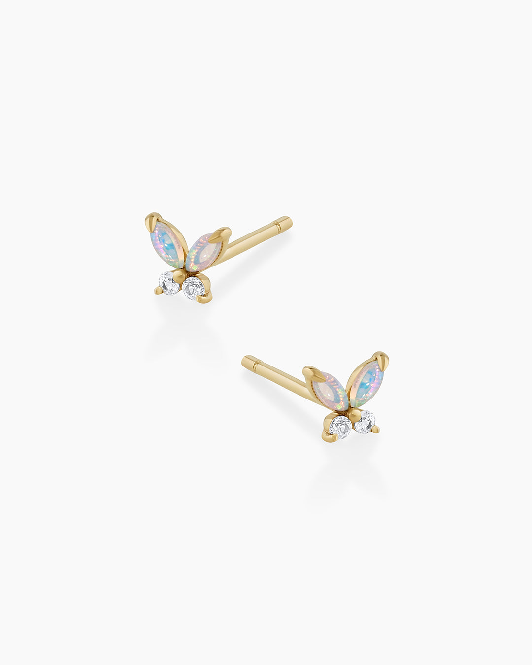 Opal Butterfly Studs