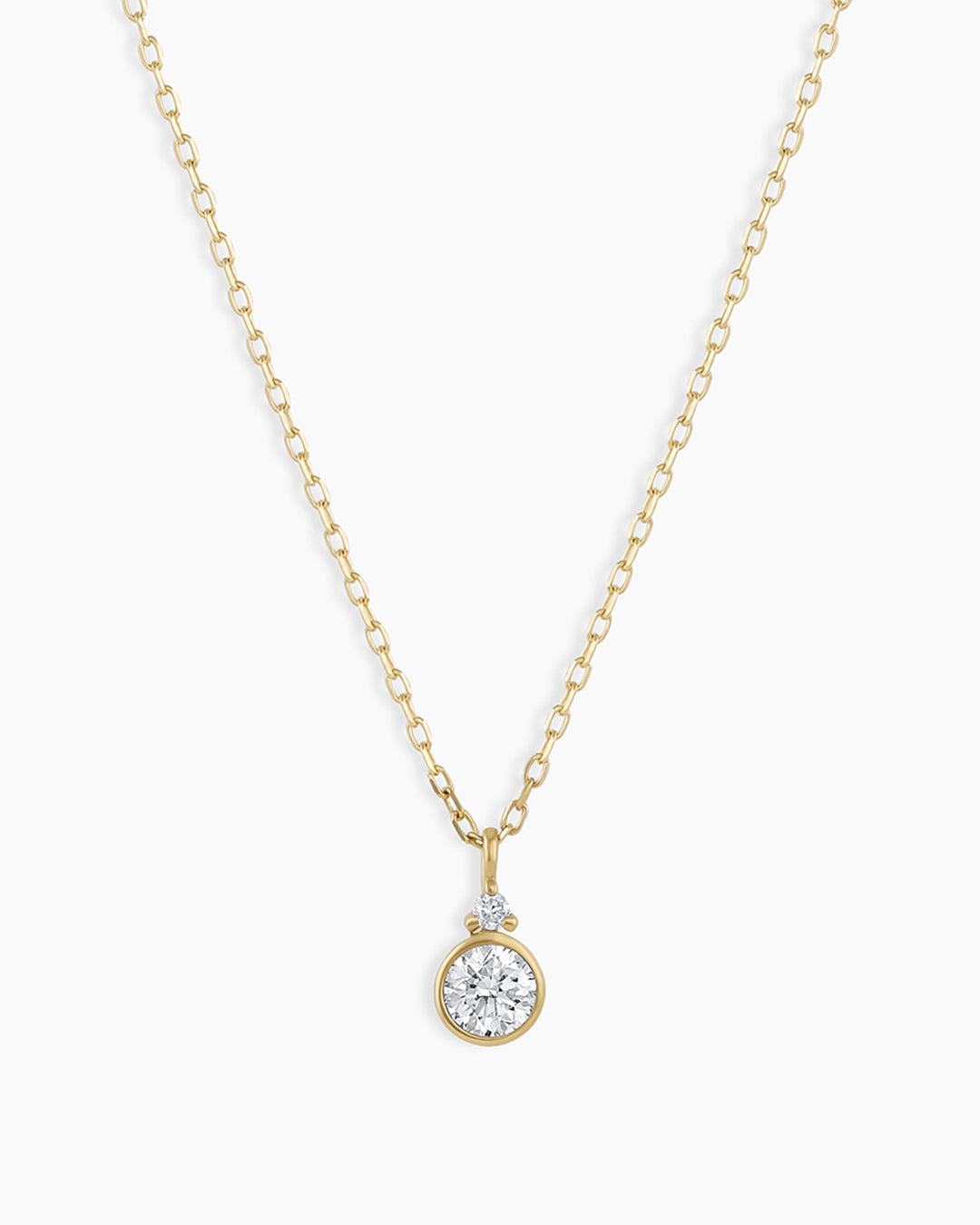 14k Gold Birthstone Necklace