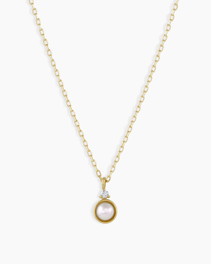 14k Gold Birthstone Necklace