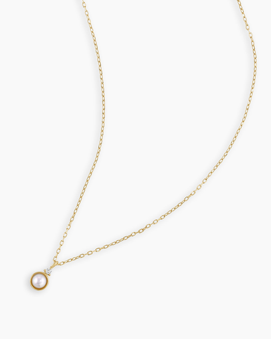 14k Gold Birthstone Necklace