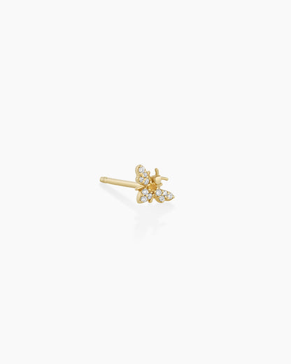 Diamond Bee Single Stud