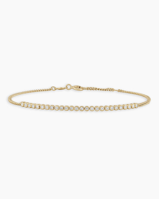 Classic Diamond Row Bracelet