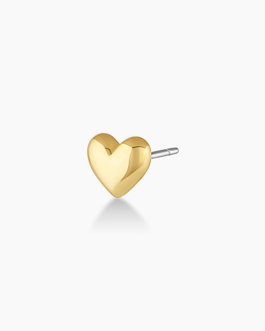 Heart Single Stud