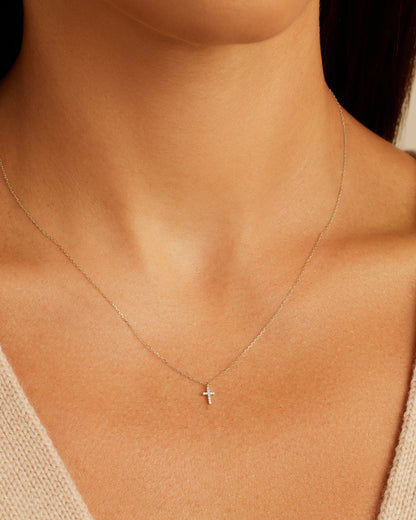 Diamond Cross Necklace