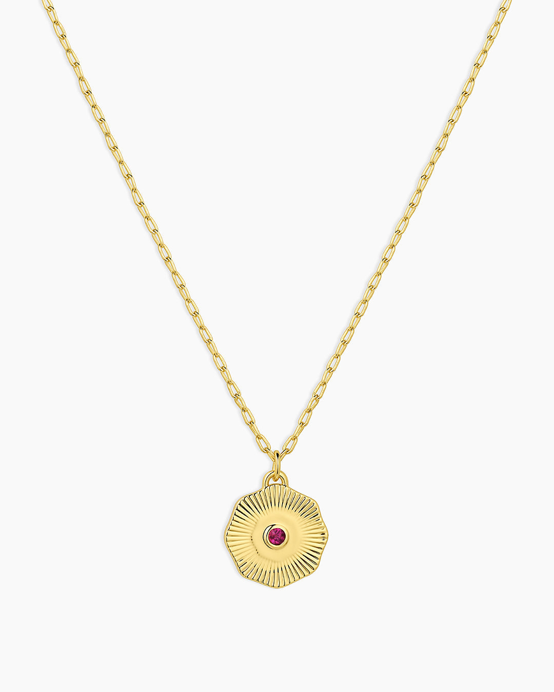 Birthstone Coin Necklace