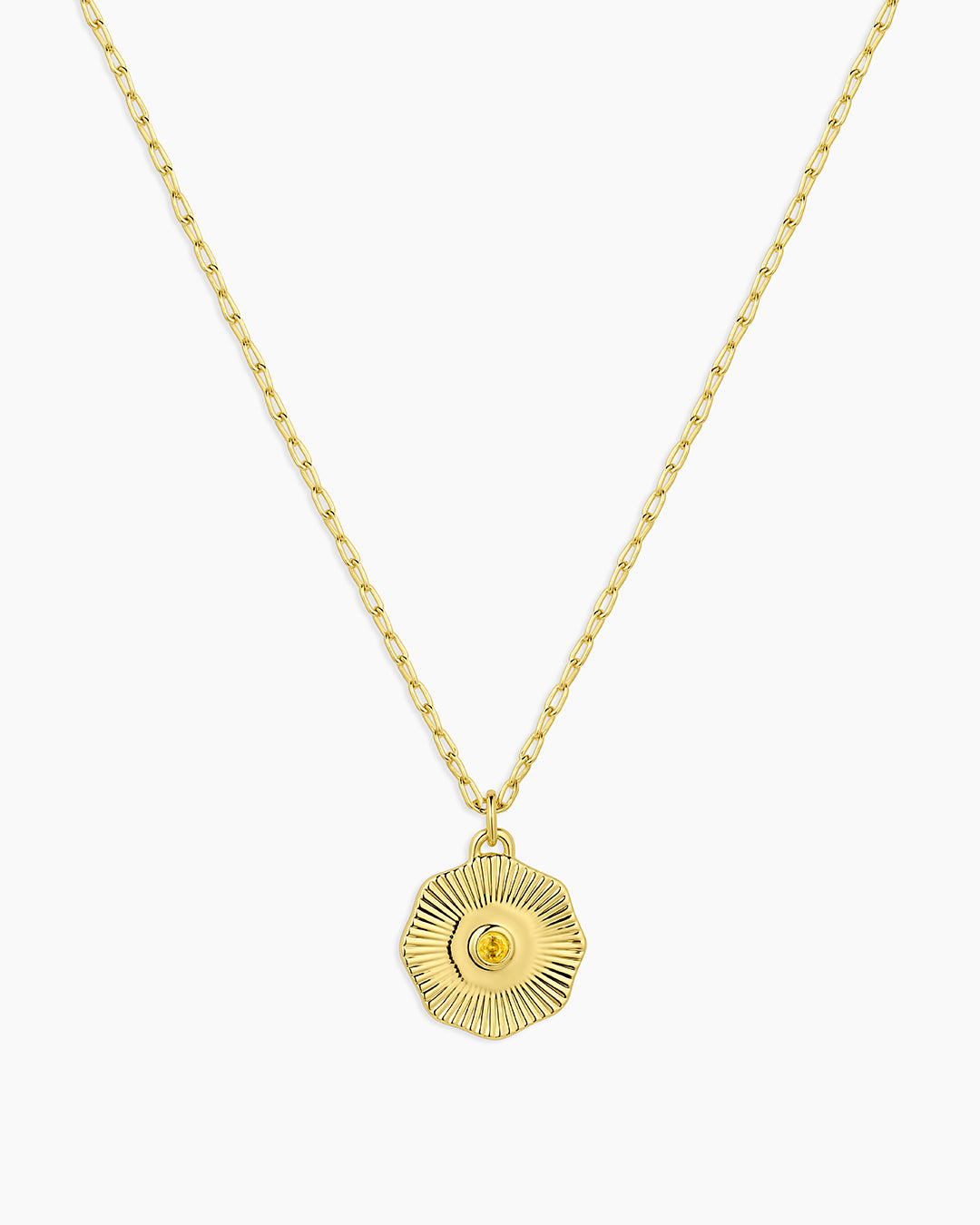 Birthstone Coin Necklace