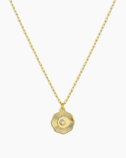 Birthstone Coin Necklace