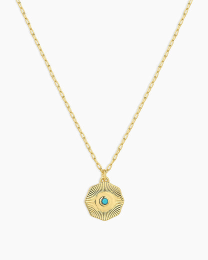 Birthstone Coin Necklace