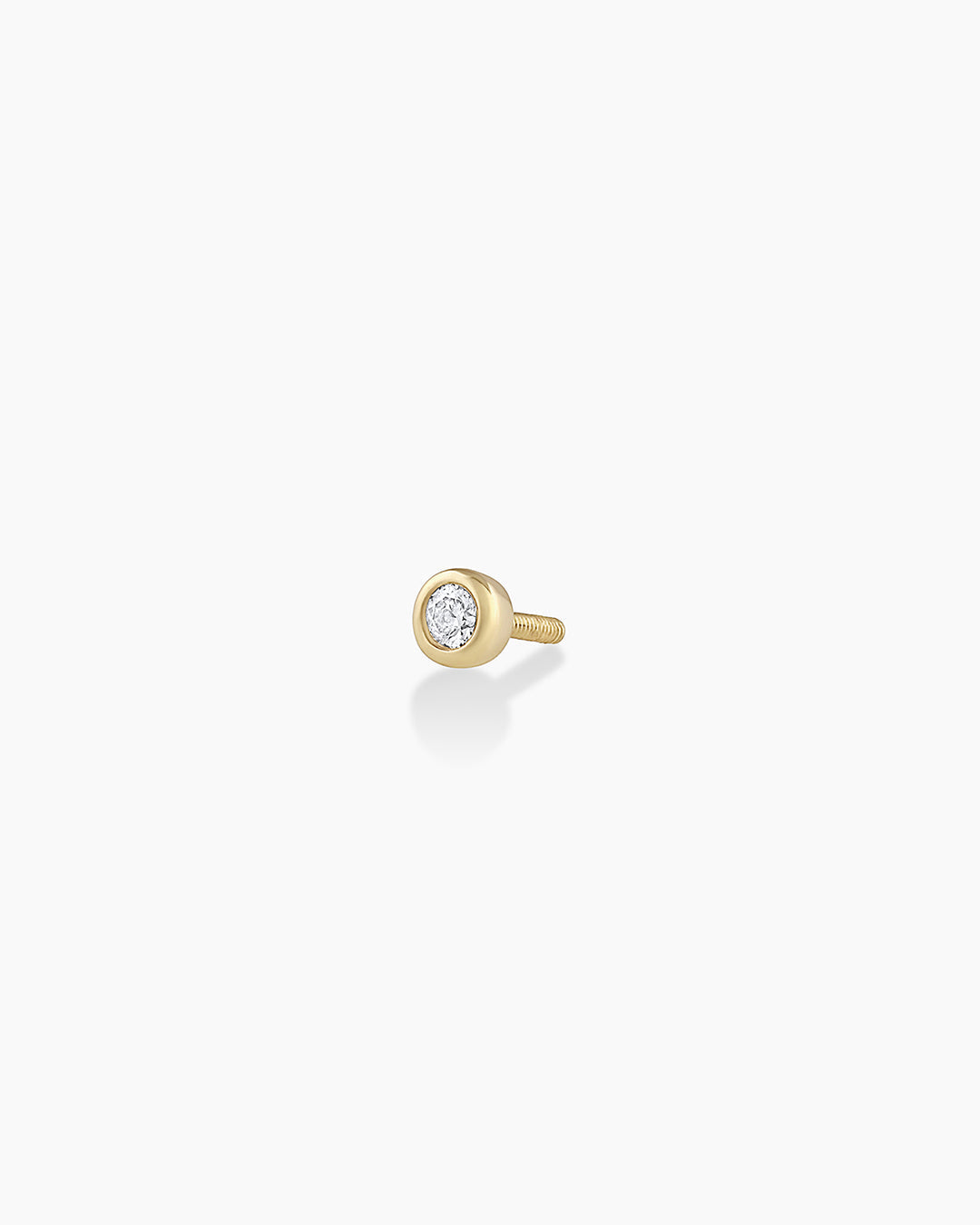 Classic Diamond Flat Back Single Stud