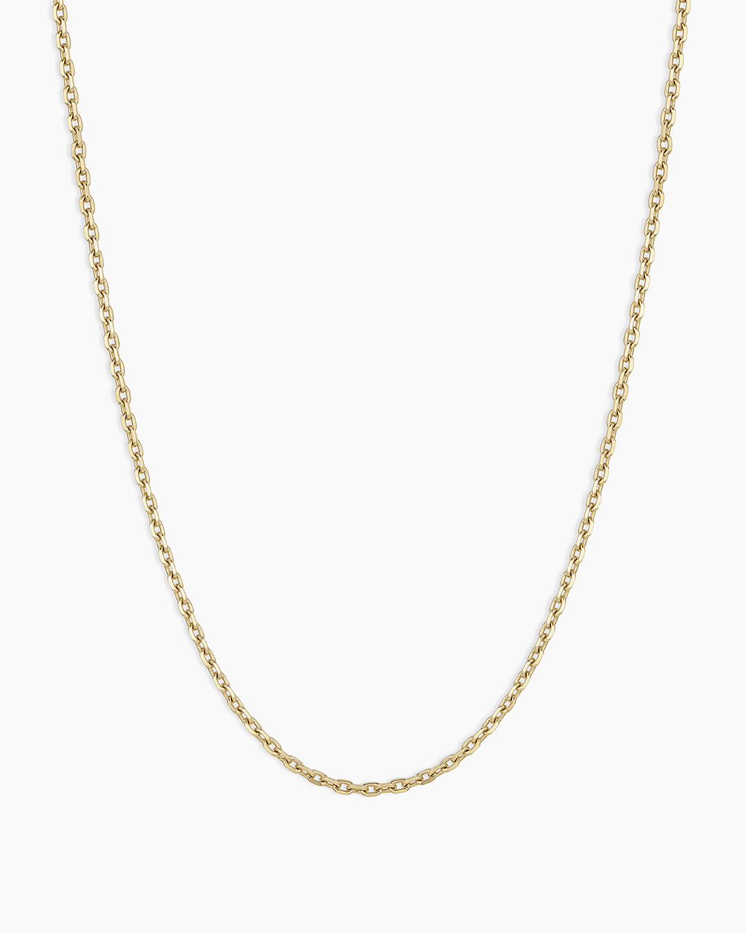 14k Gold Mini Link Necklace