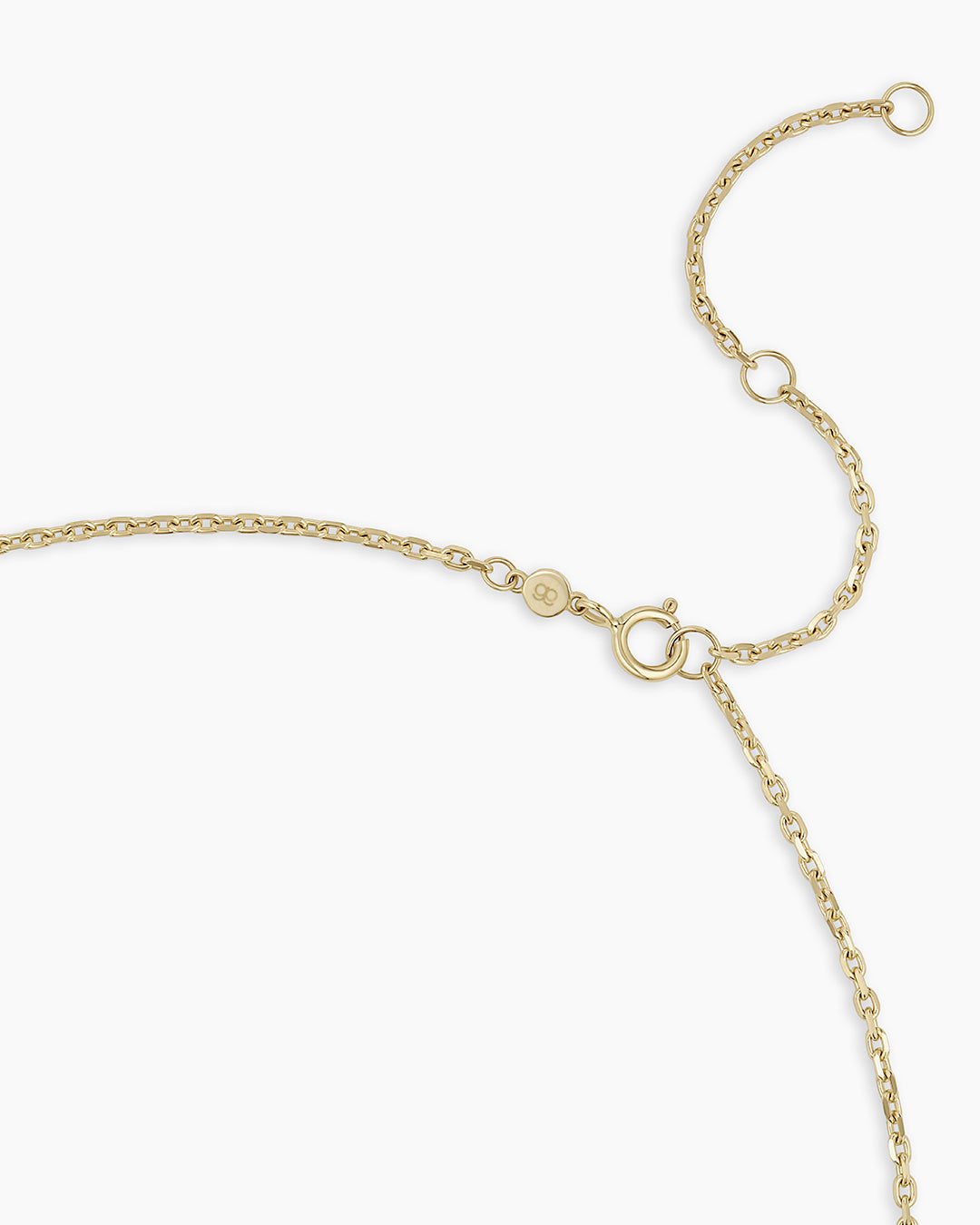 14k Gold Mini Link Necklace