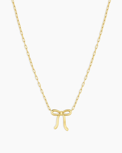 Put a Bow on it Necklace