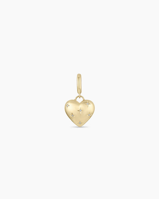 Diamond Heartful Charm