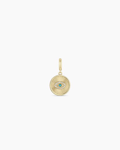 Diamond Evil Eye Charm