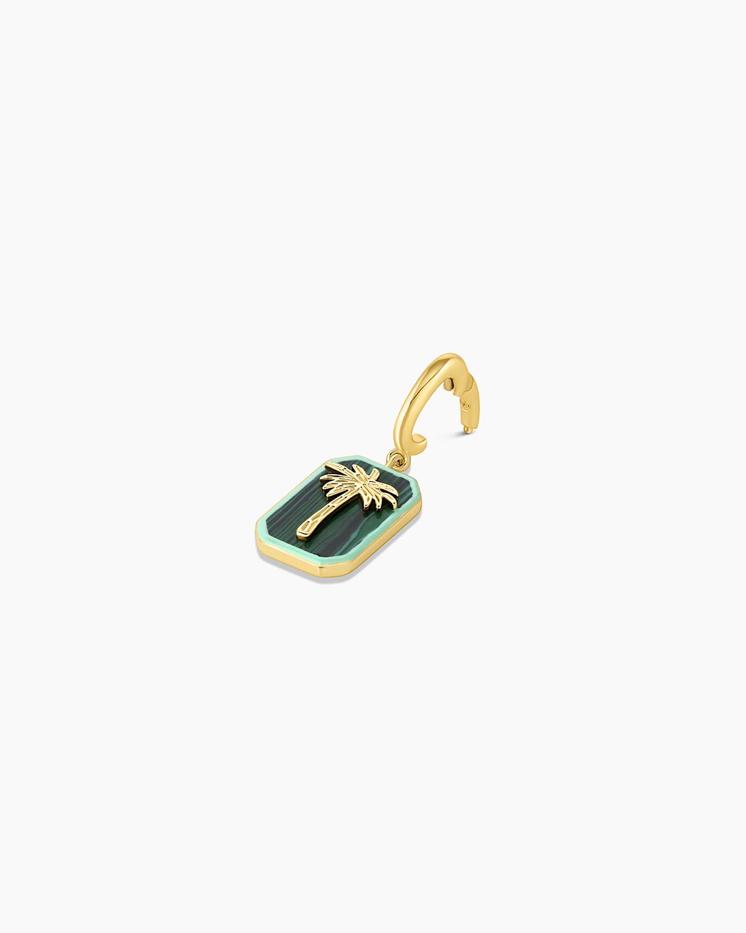 Malachite Palm Parker Charm