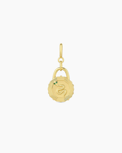 Snake Coin Parker Charm