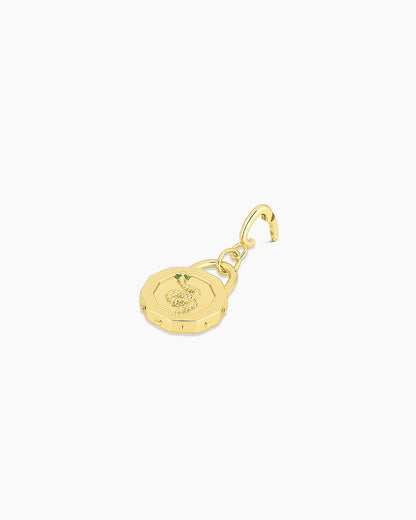 Snake Coin Parker Charm