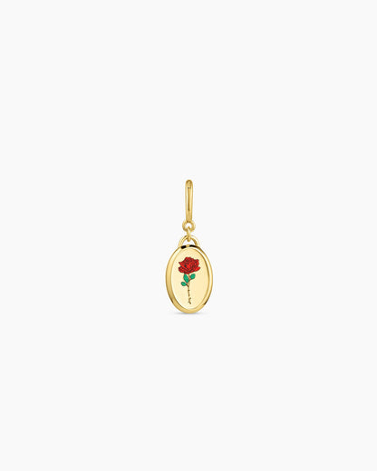 Rose Coin Parker Charm