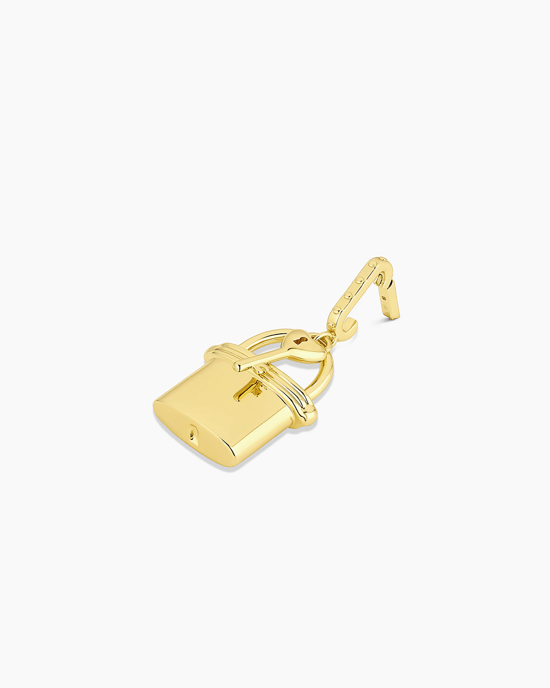 Lock & Key Statement Charm