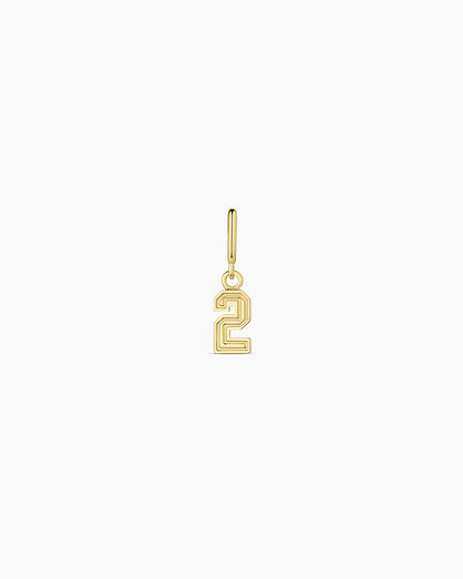 Varsity Numbers Parker Charm