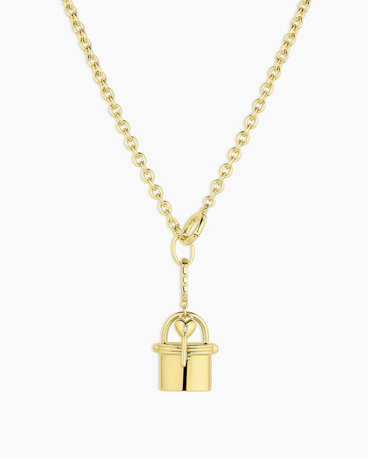 Avery Love Lock Necklace