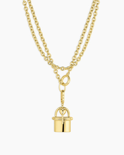 Avery Love Lock Necklace