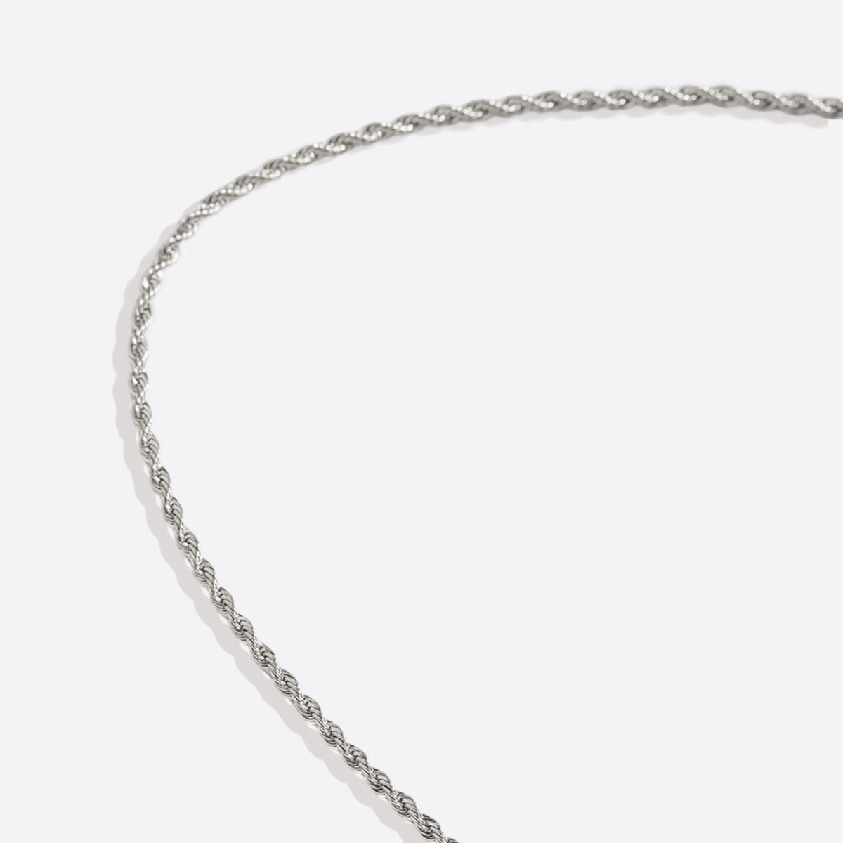 2mm Rope Chain Necklace