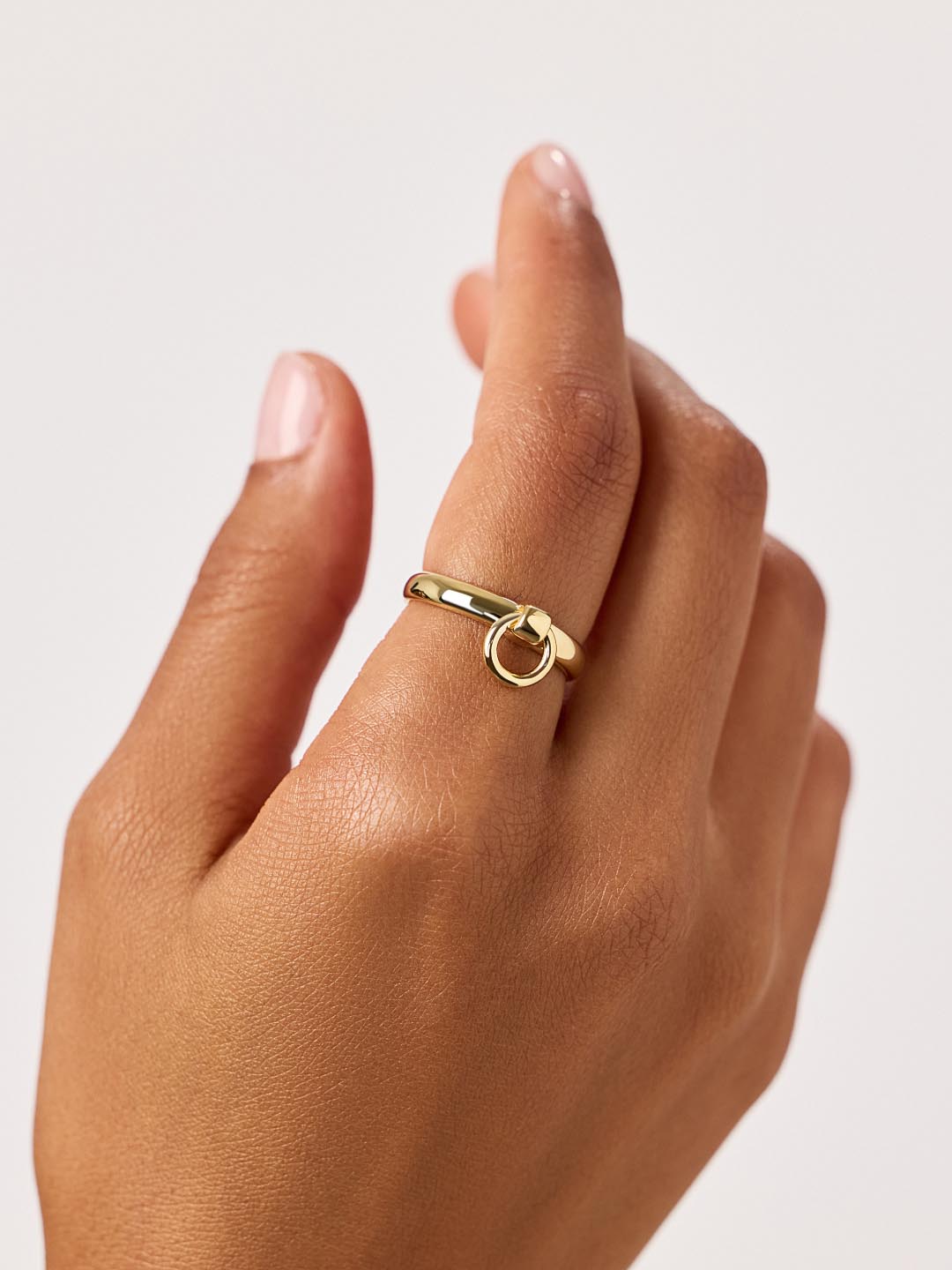 Gold Band Ring - Andie