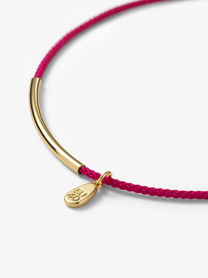 Cord Bracelet - Breast Cancer Support Bracelet