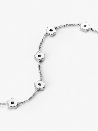 Flower bracelet - Rowena Bracelet Silver