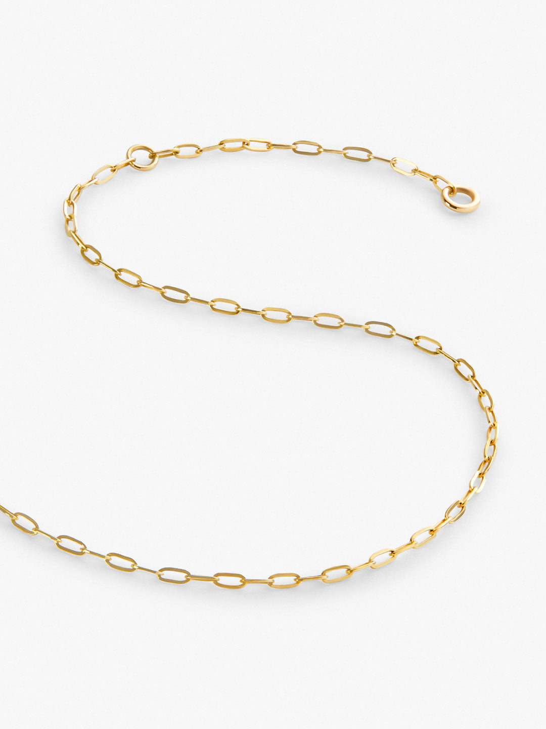 Gold Chain Bracelet - Gold Paperclip Bracelet