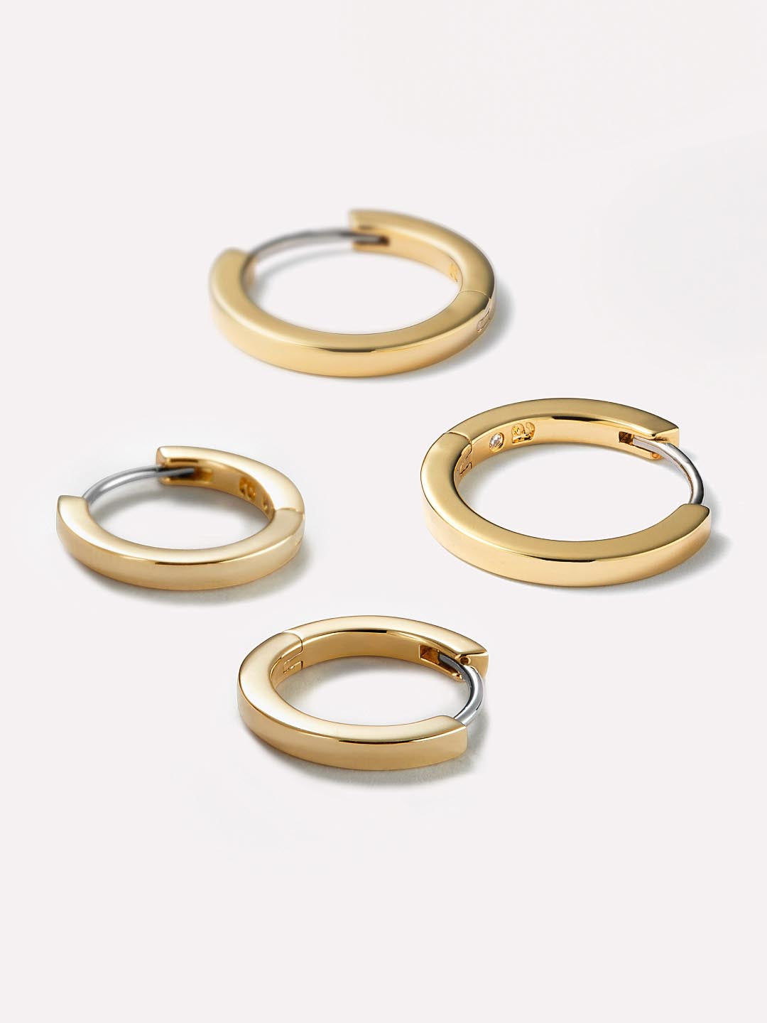 Gold Huggie Hoop Earrings - Huggie Hoops