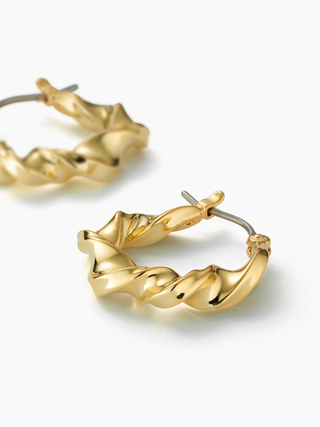 Small Gold Hoop Earrings - Ryan