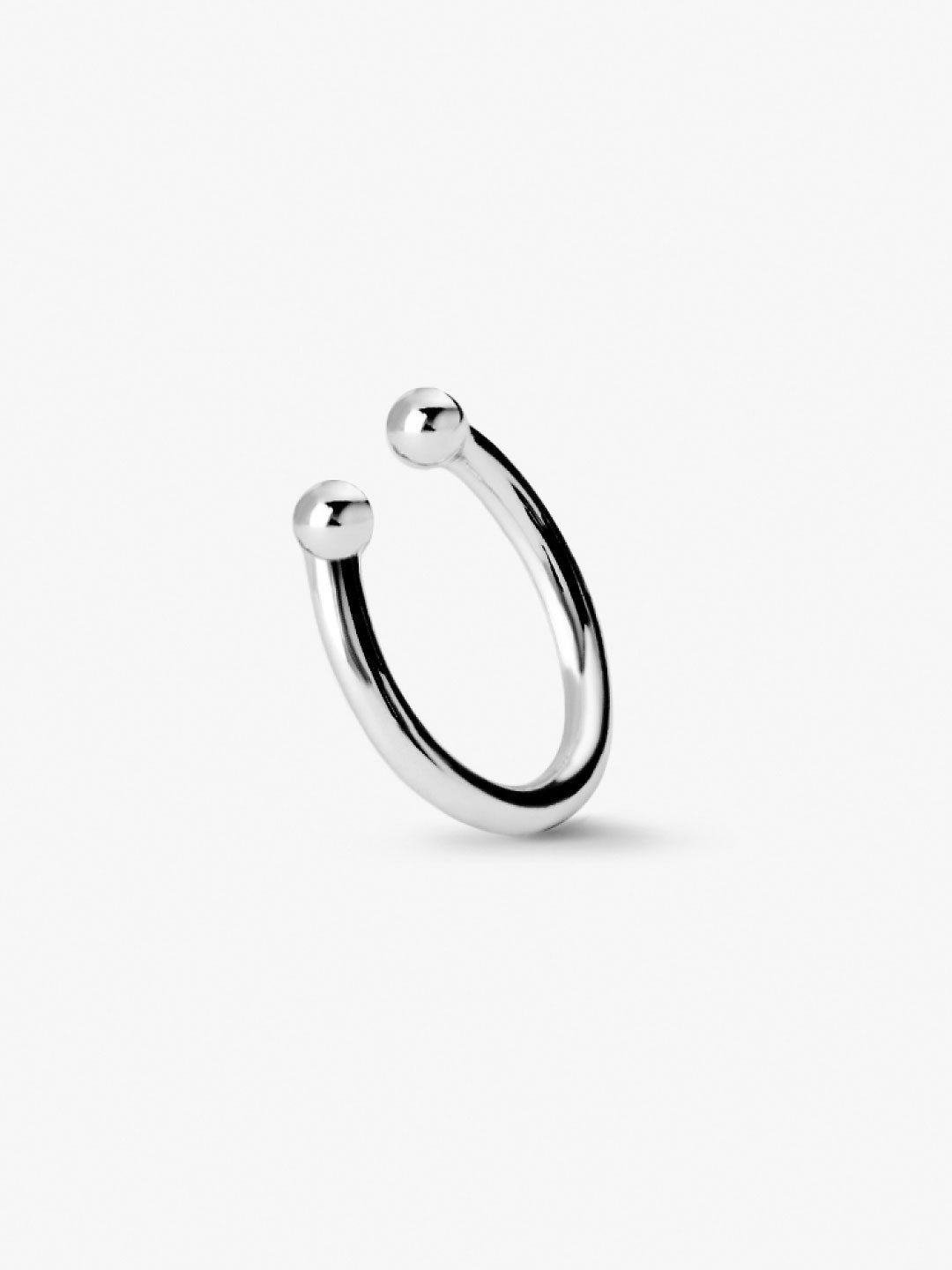 Sterling Silver - Simple Ear Cuff Silver