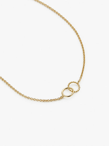 Interlocking Circles Necklace - Sam