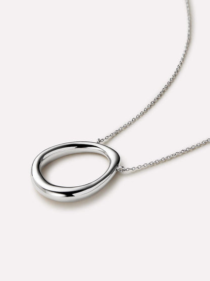 Silver Pendant Necklace - Leni Silver