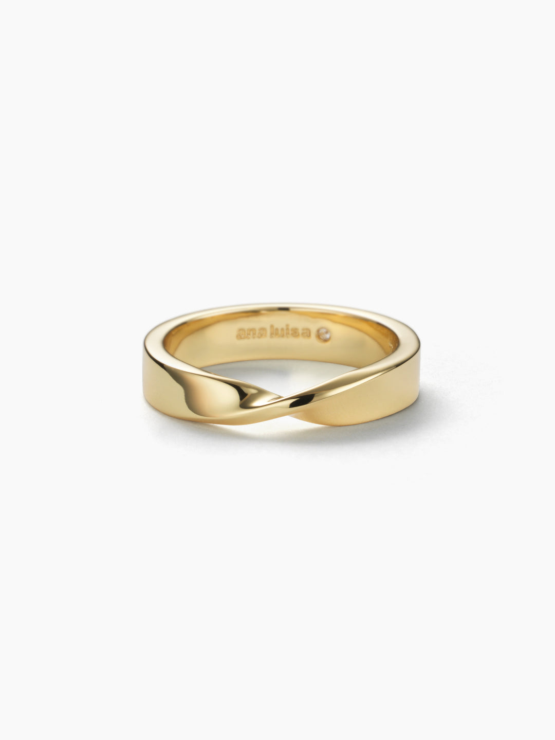 Gold Band Ring - Eliora