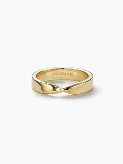 Gold Band Ring - Eliora