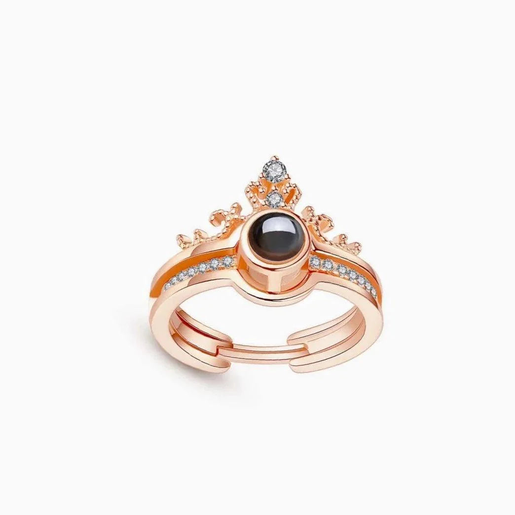 Eternity's Aurora Photo Ring